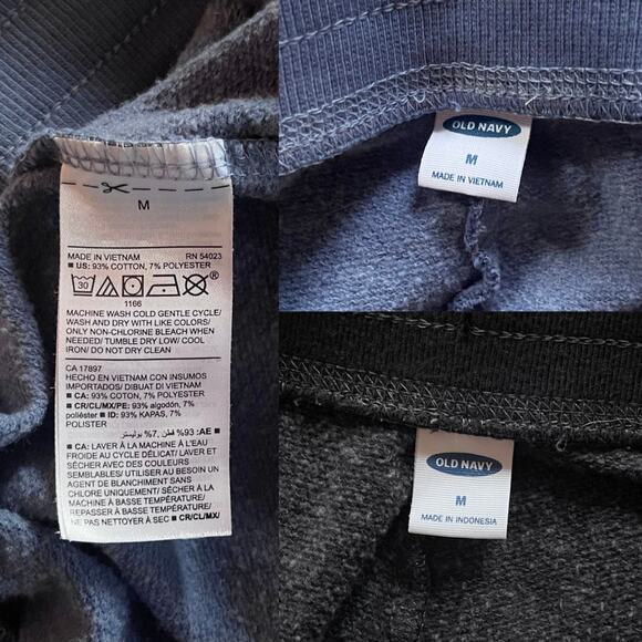 Bundle of 2 Old Navy Tie-Dye Sweatshirt and Joggers Sweat Sets Size M/L - Picture 10 of 12